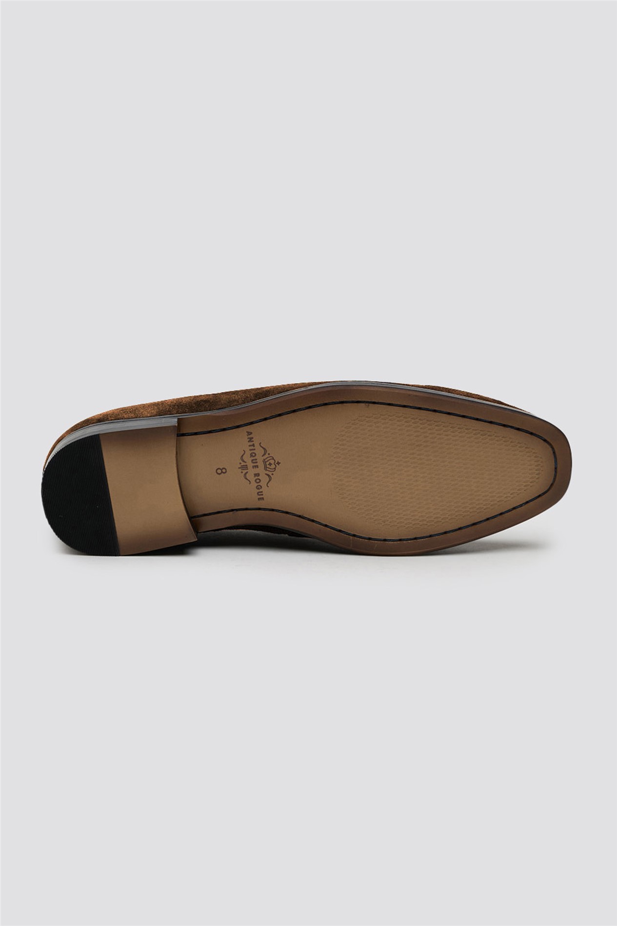 Antique Rogue Chester Tan Suede Tassel Loafer