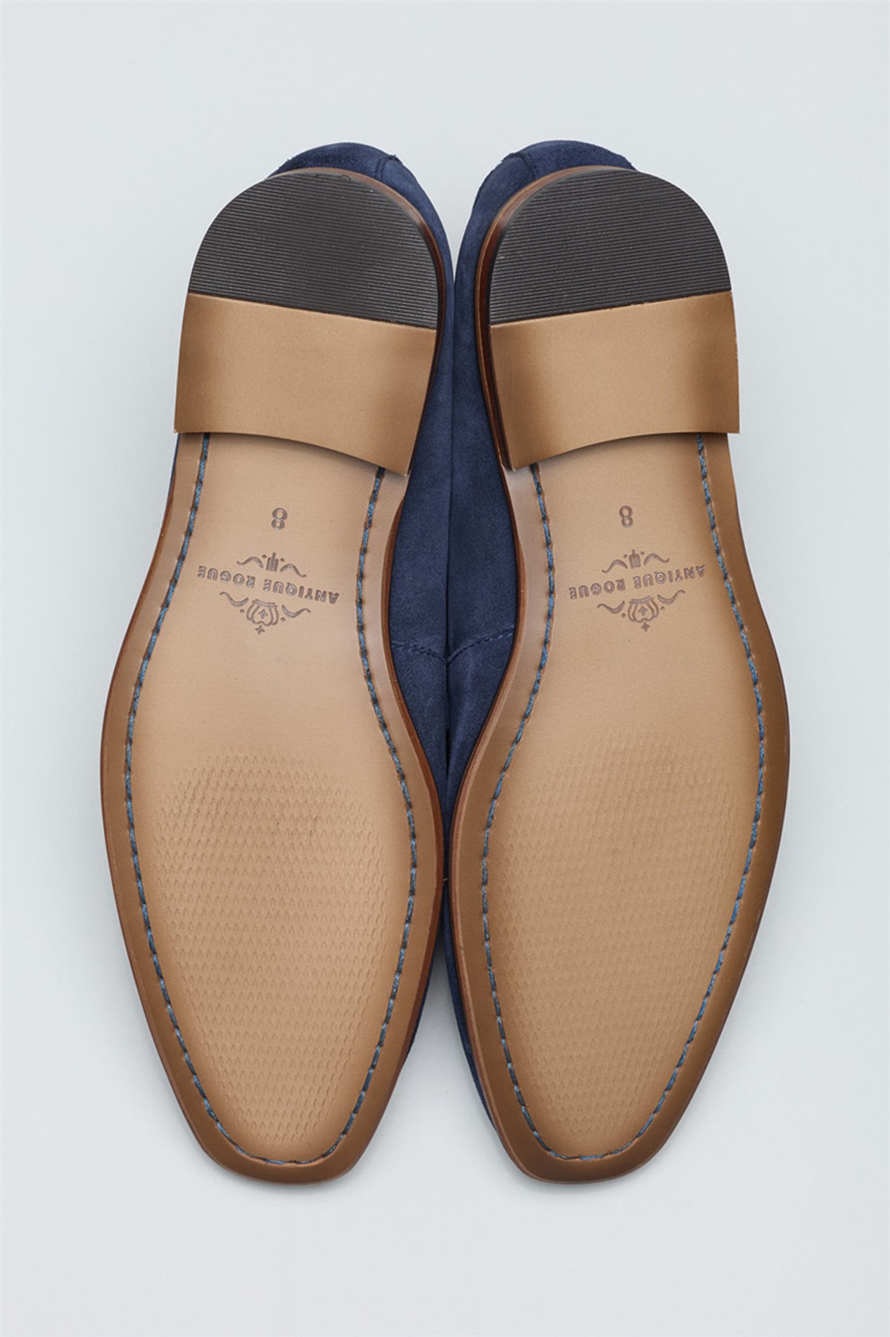 Antique Rogue Churchill Navy Suede Loafer