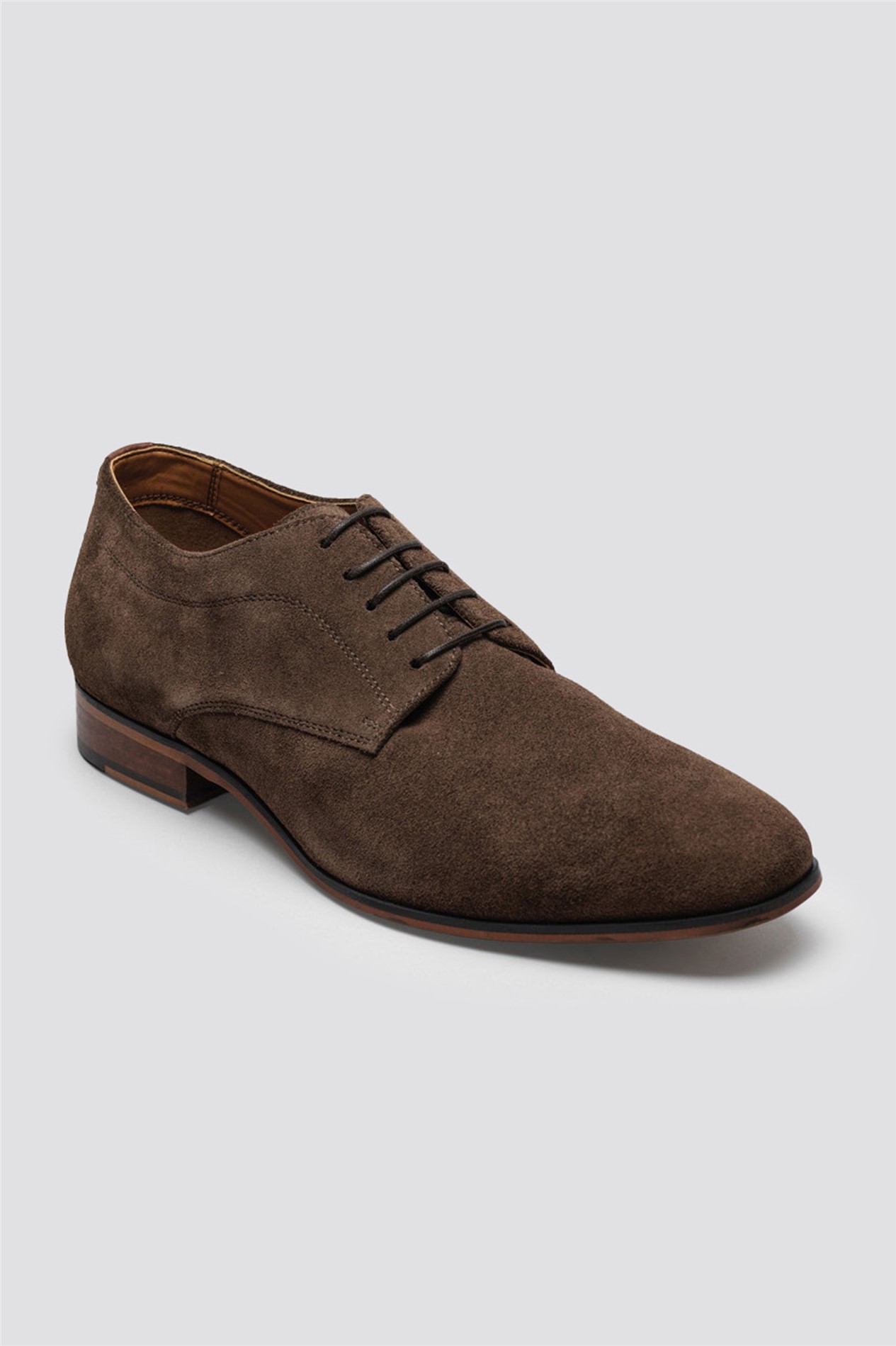 Antique Rogue Winchester Brown Suede Derby Shoe