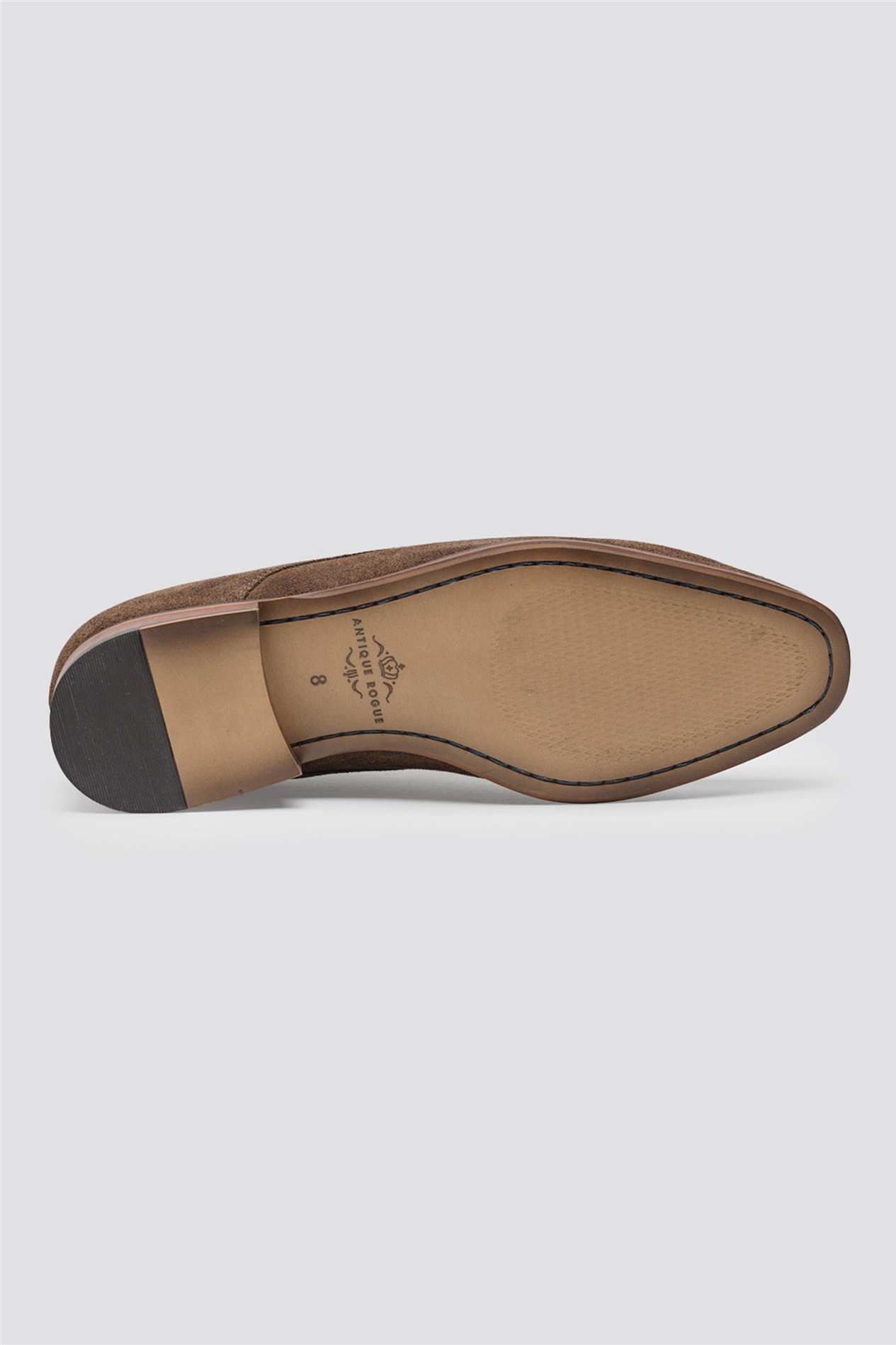 Antique Rogue Winchester Tan Suede Derby Shoe