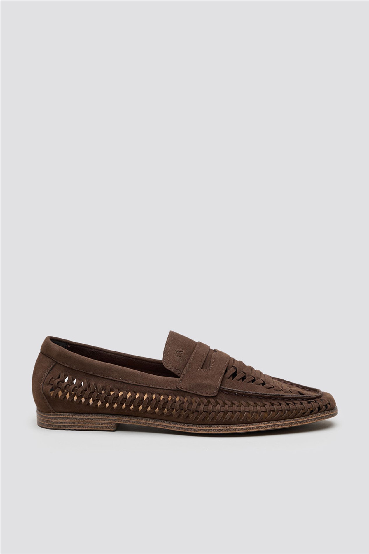 Antique Rogue Ruben Brown Imi Weave Loafer