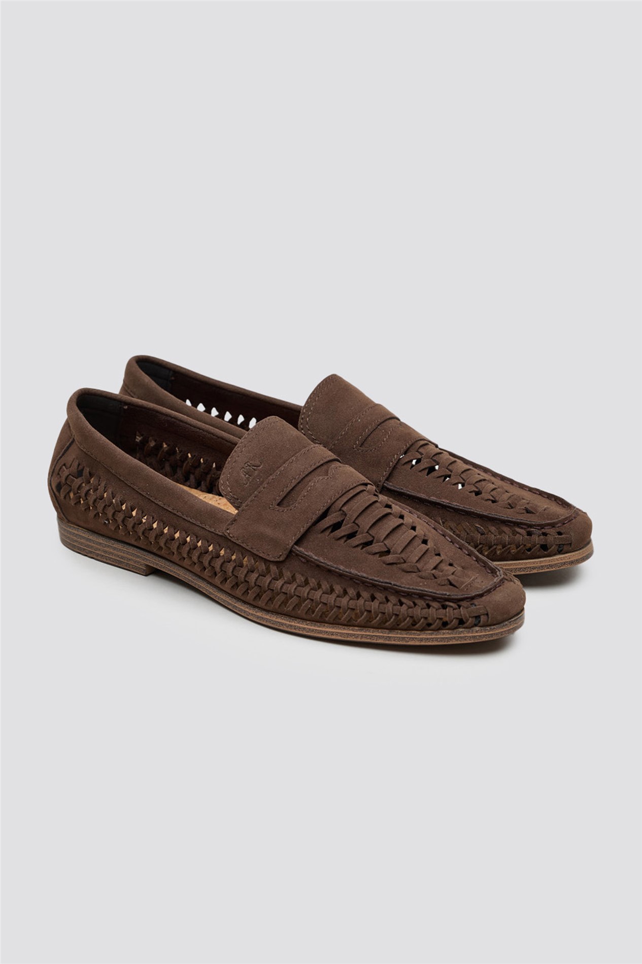 Antique Rogue Ruben Brown Imi Weave Loafer