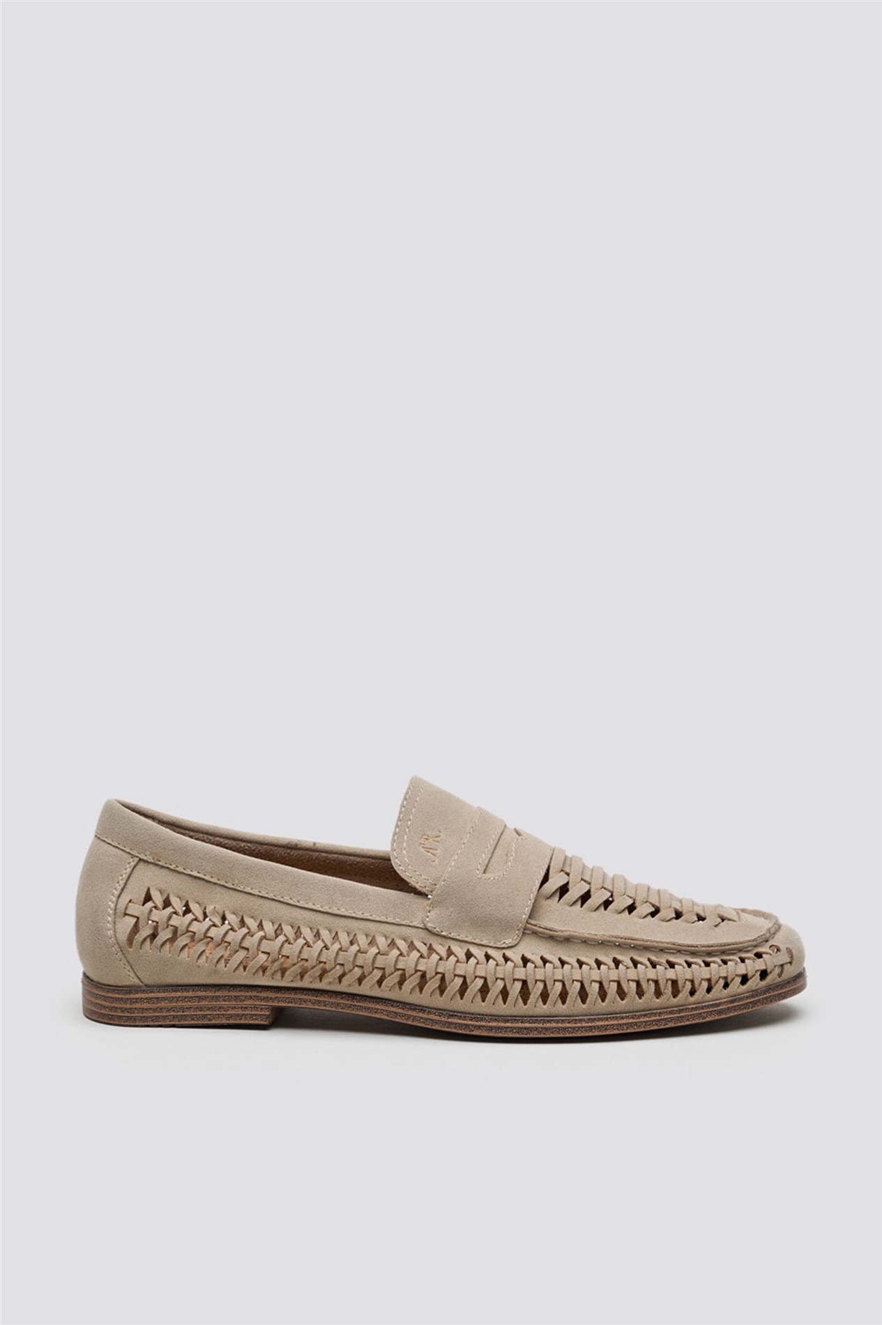 Antique Rogue Ruben Stone Imi Weave Loafer