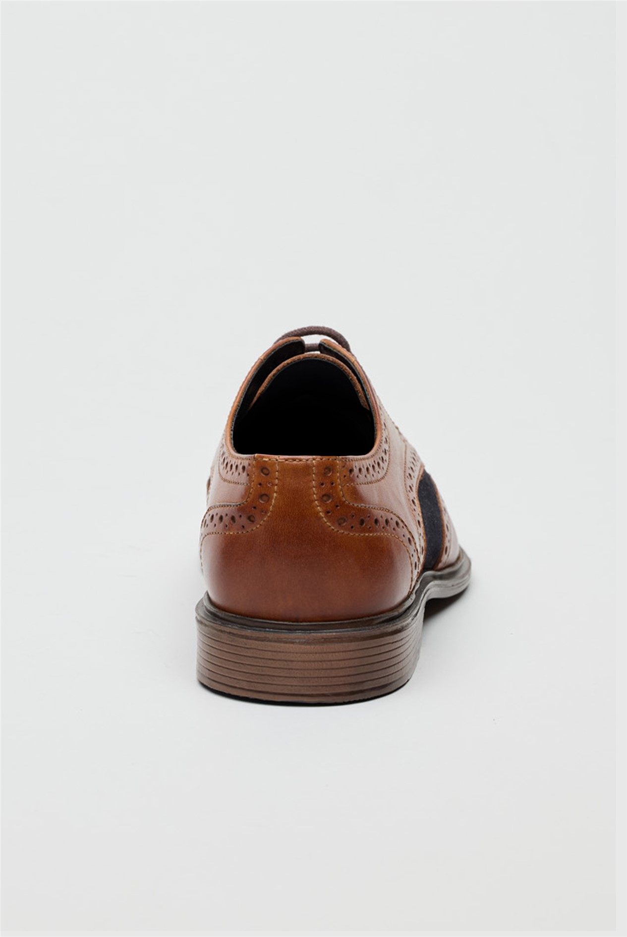 Antique Rogue Rochdale Tan Leather Two Tone Brogue