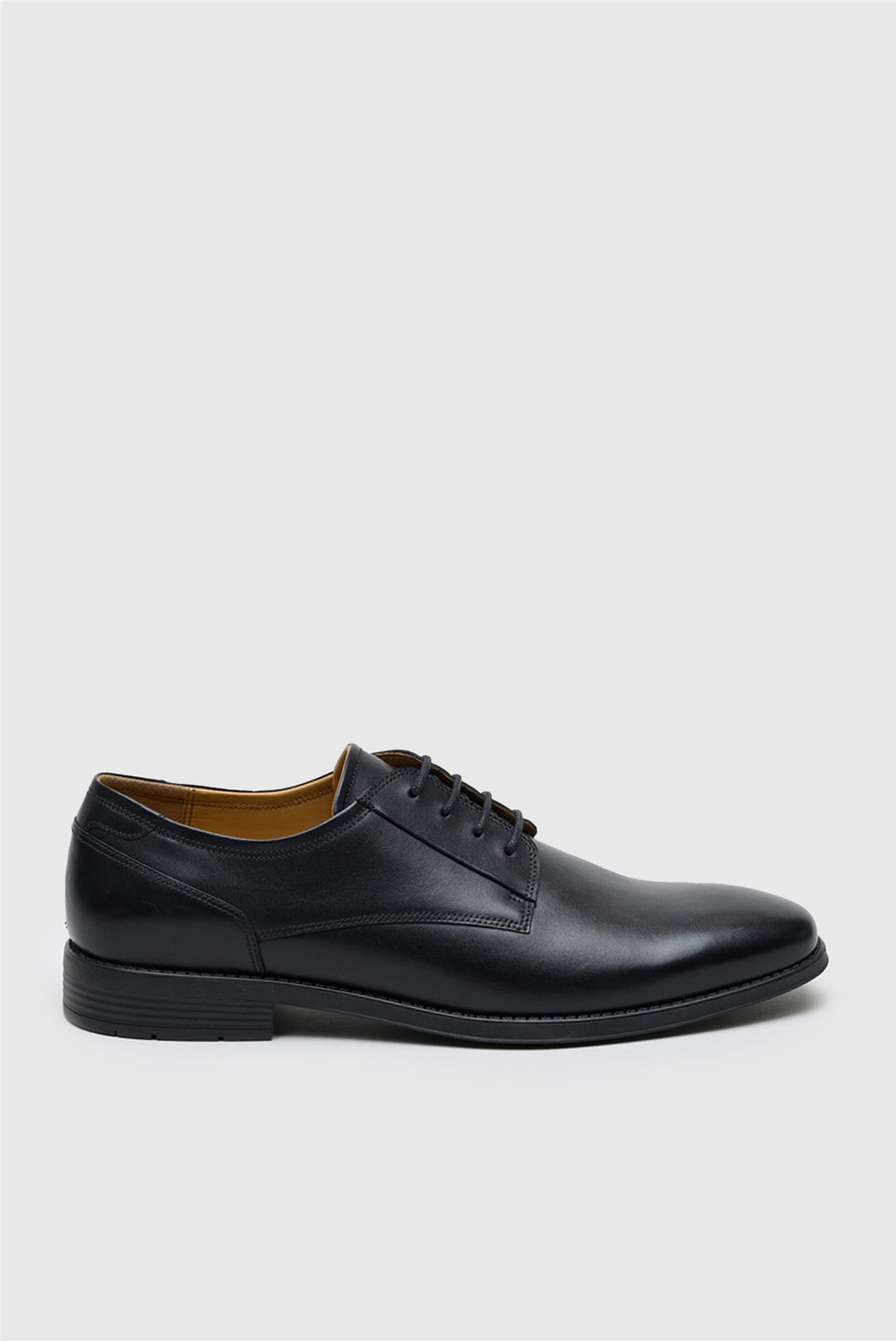 CitiFlex Farringdon Black Leather Derby Shoe