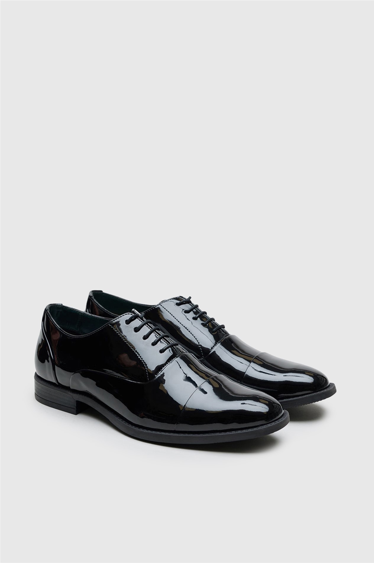 Limehaus Oxley Black Patent Shoe