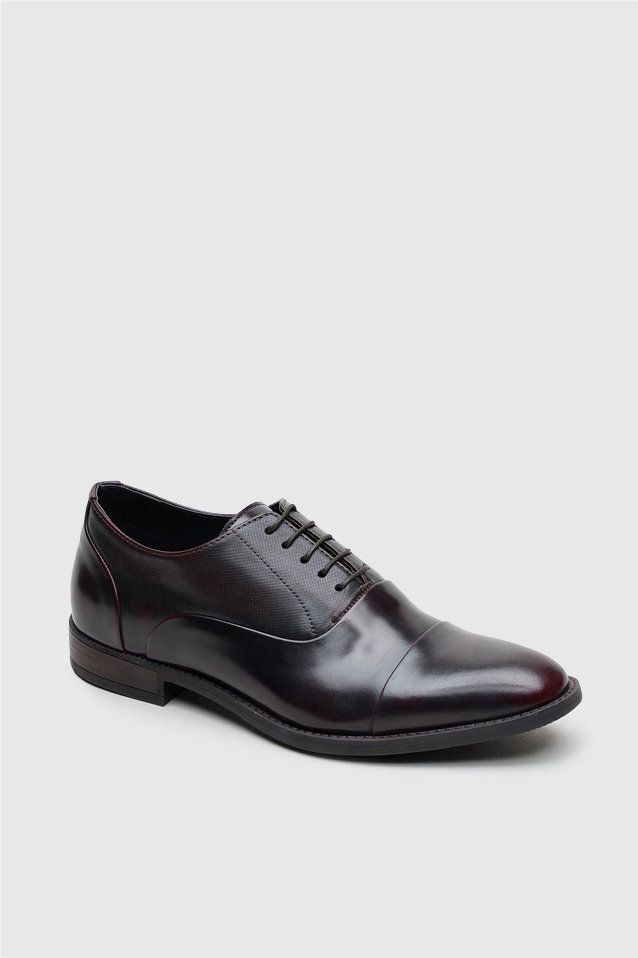 Limehaus Oxley Burgundy Leather Shoe