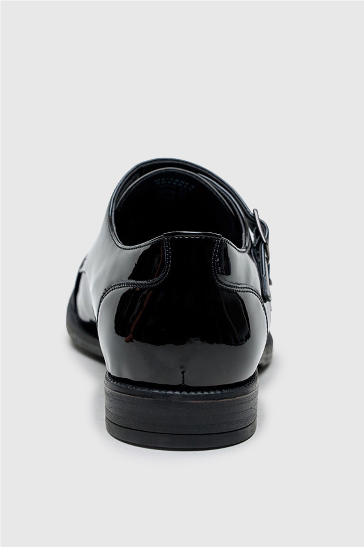 Limehaus Monkton Black Patent Shoe