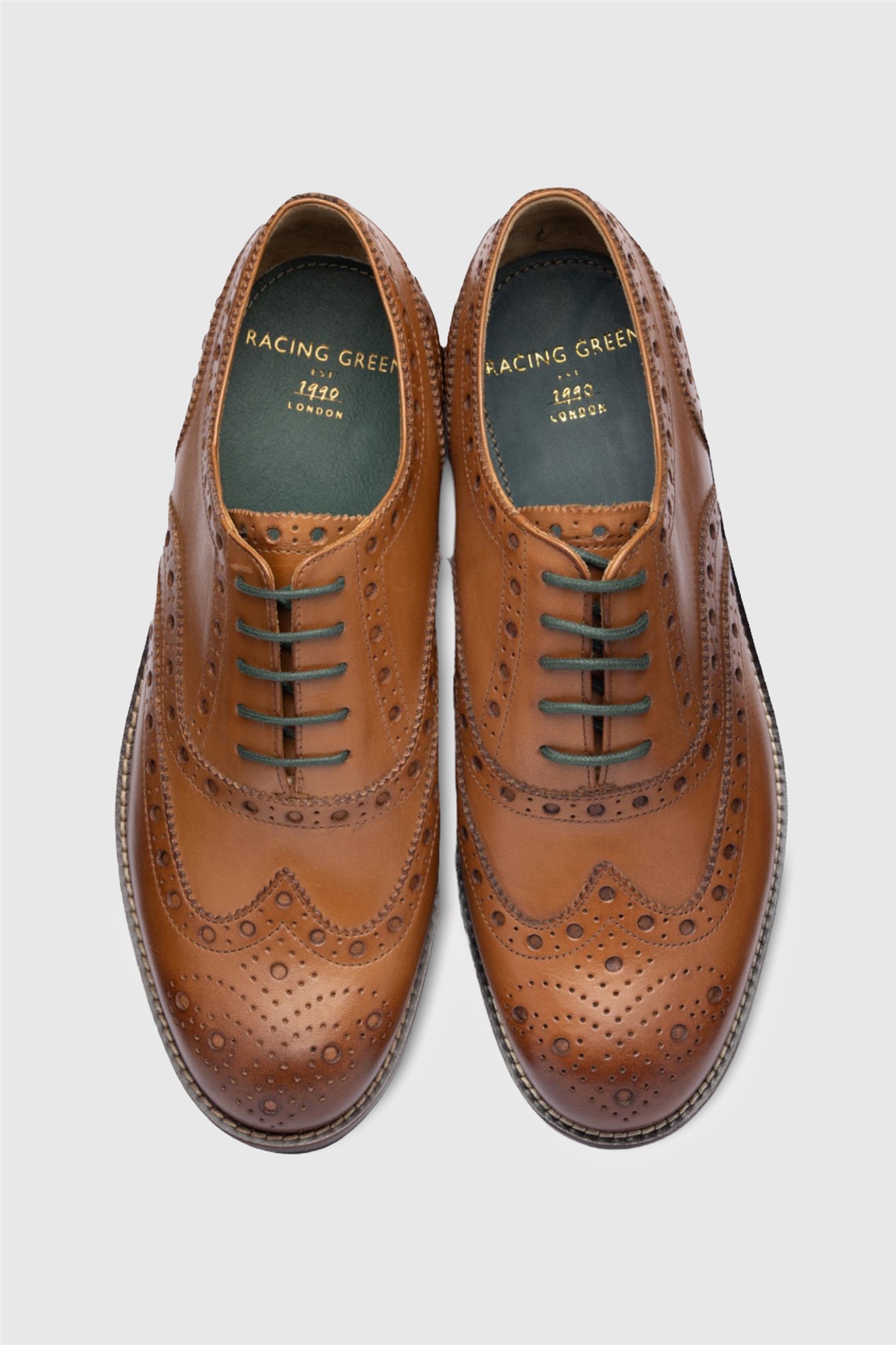 Racing Green Oxford Brogues