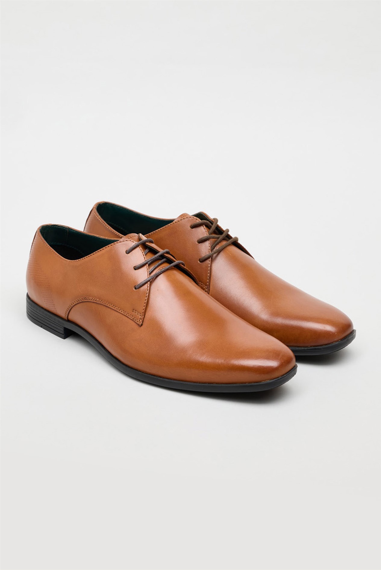 Racing Green Newman Tan Leather Shoe