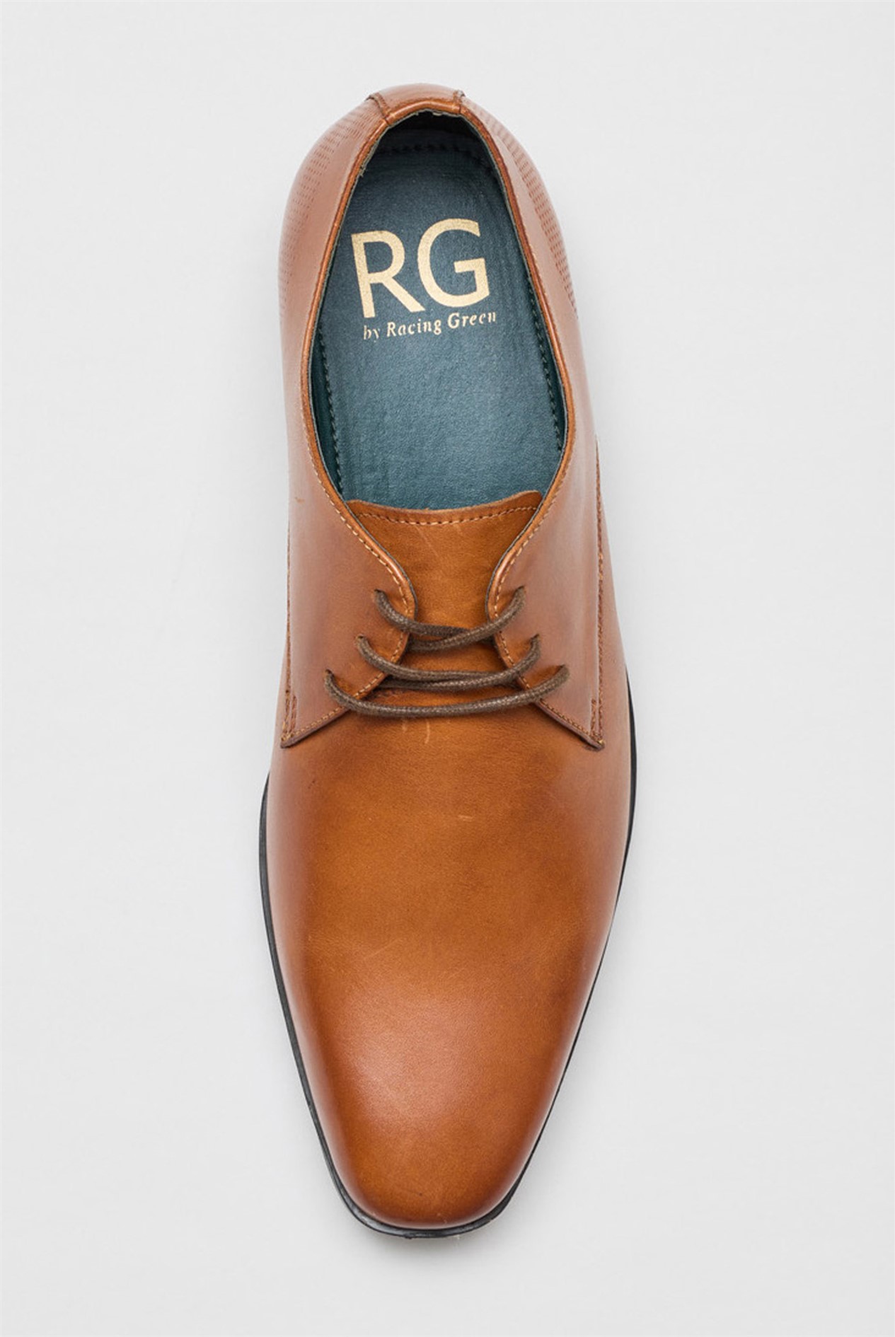 Racing Green Newman Tan Leather Shoe