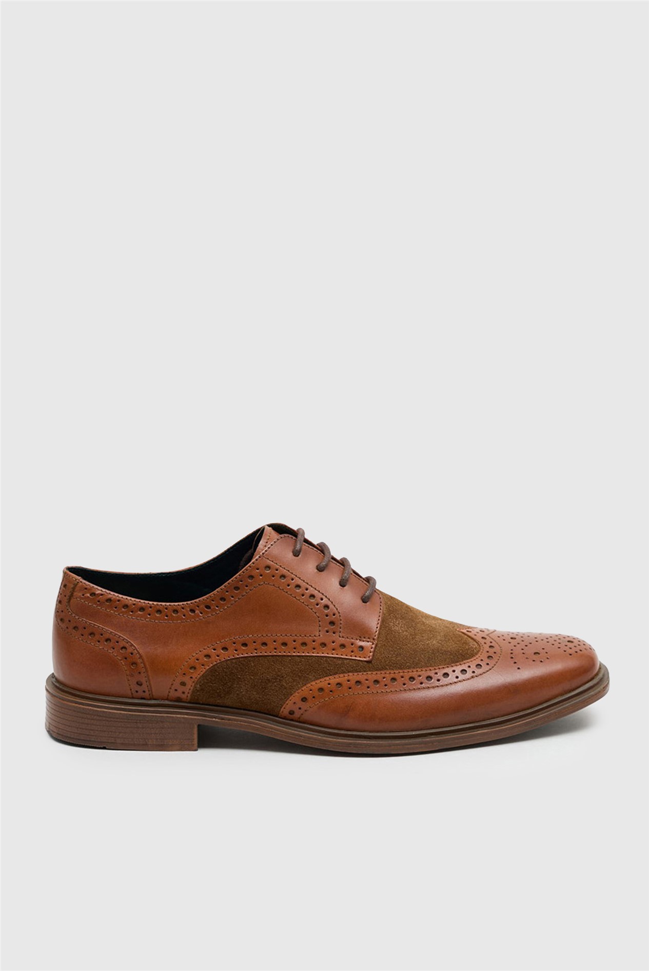 Racing Green Tan Leather Dale Brogues