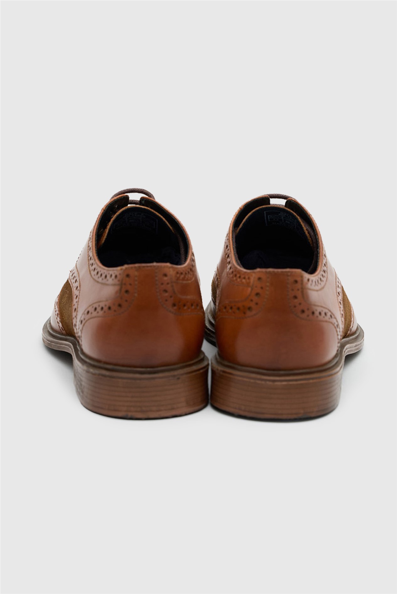 Racing Green Tan Leather Dale Brogues