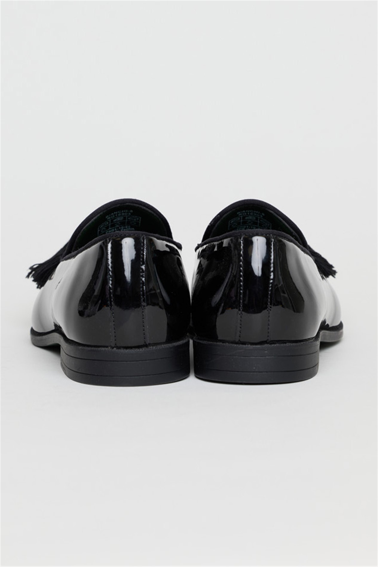  Black Patent Bianchi Loafers