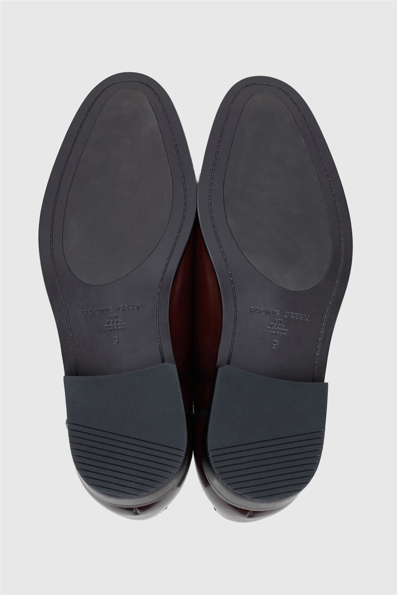 Racing Green Montoy Brown Leather Monk Shoe