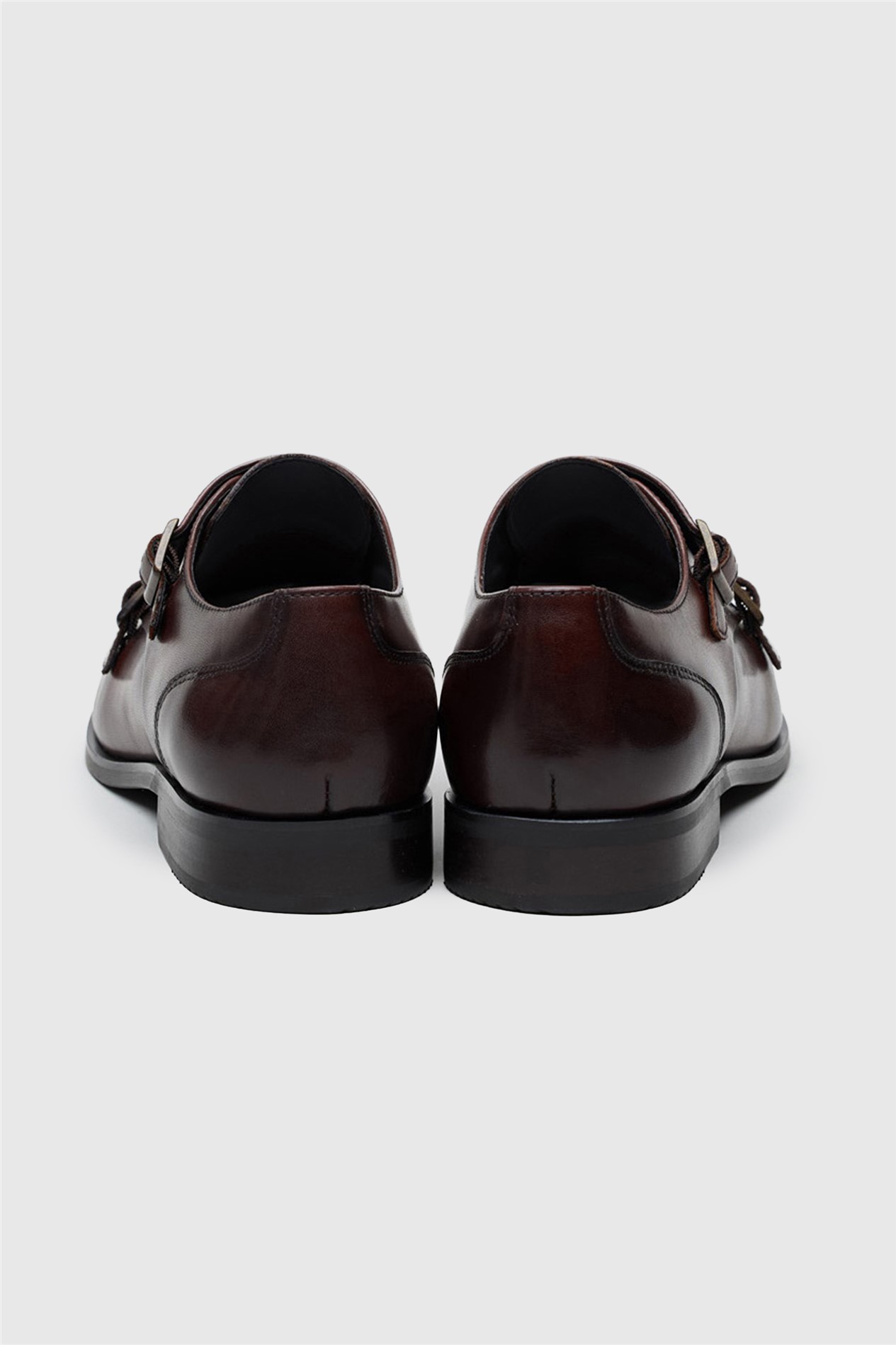 Racing Green Montoy Brown Leather Monk Shoe