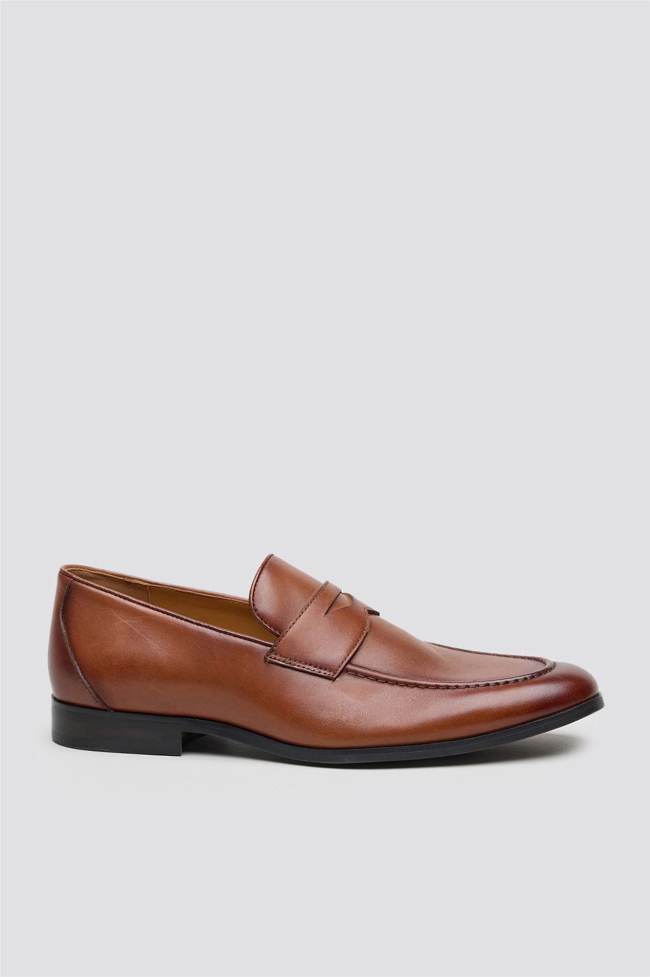 Racing Green Elliot Tan Leather Smart Loafer