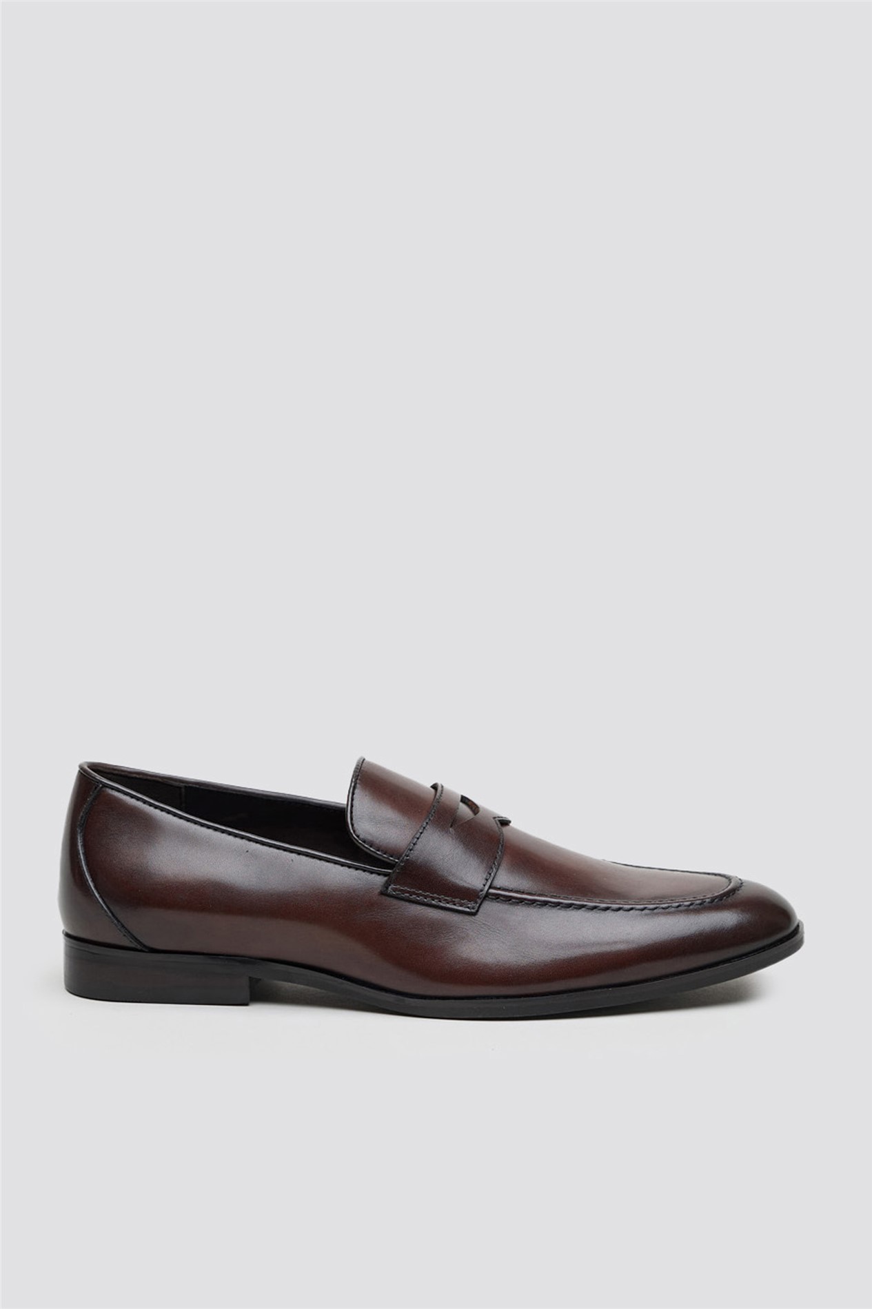 Racing Green Elliot Brown Leather Smart Loafer
