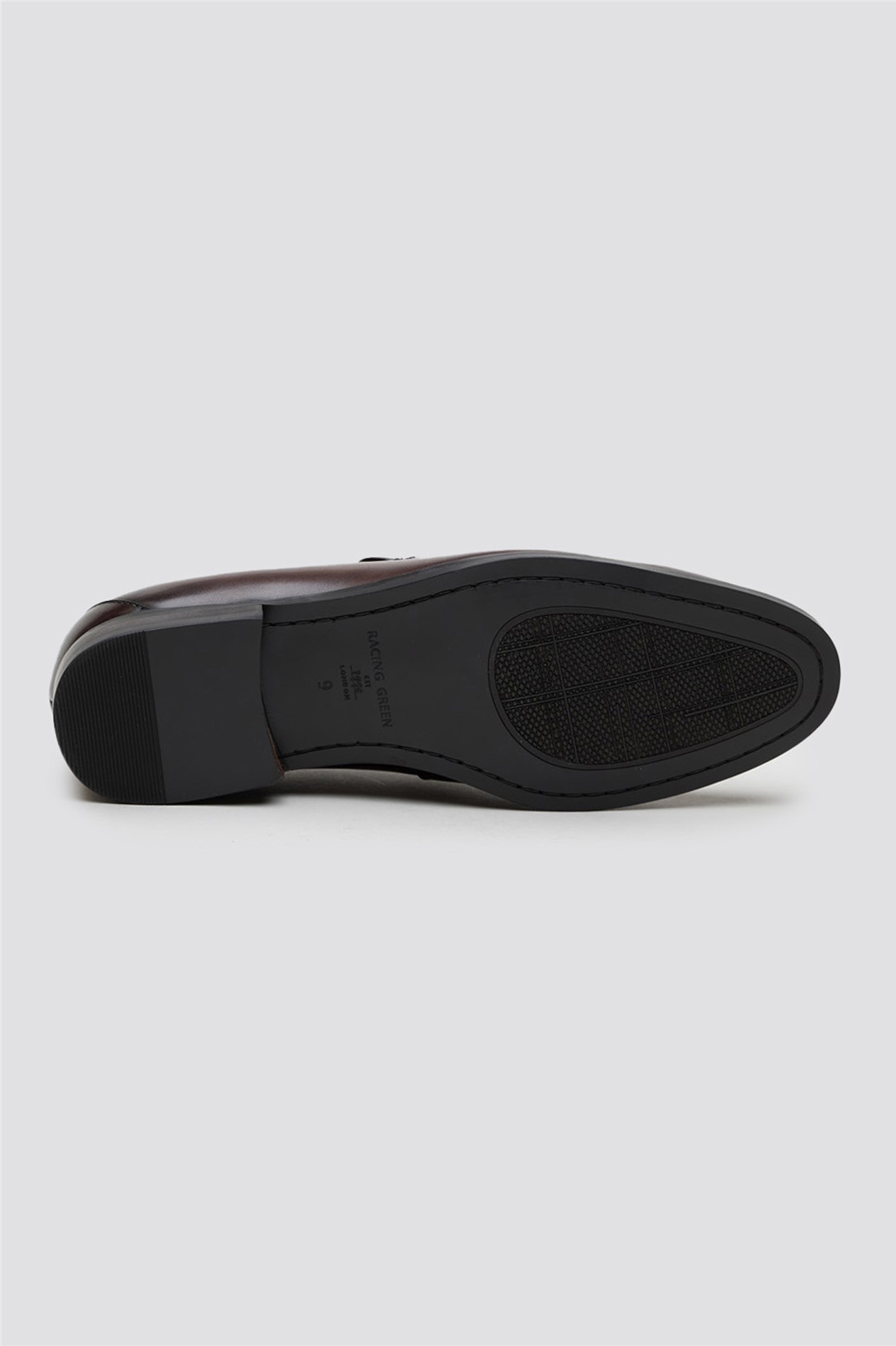 Racing Green Elliot Brown Leather Smart Loafer