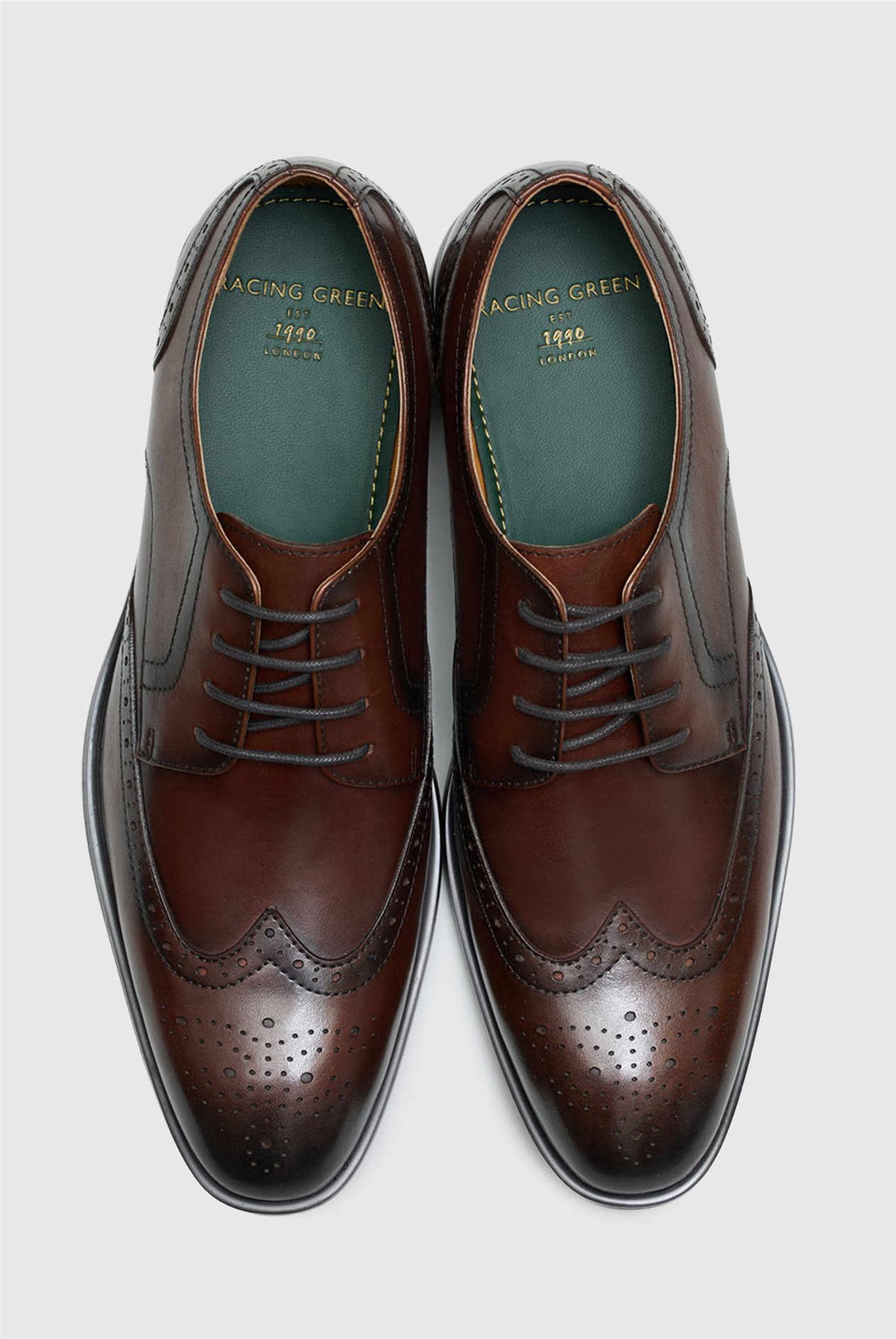 Racing Green 1990 Wilson Derby Brogues