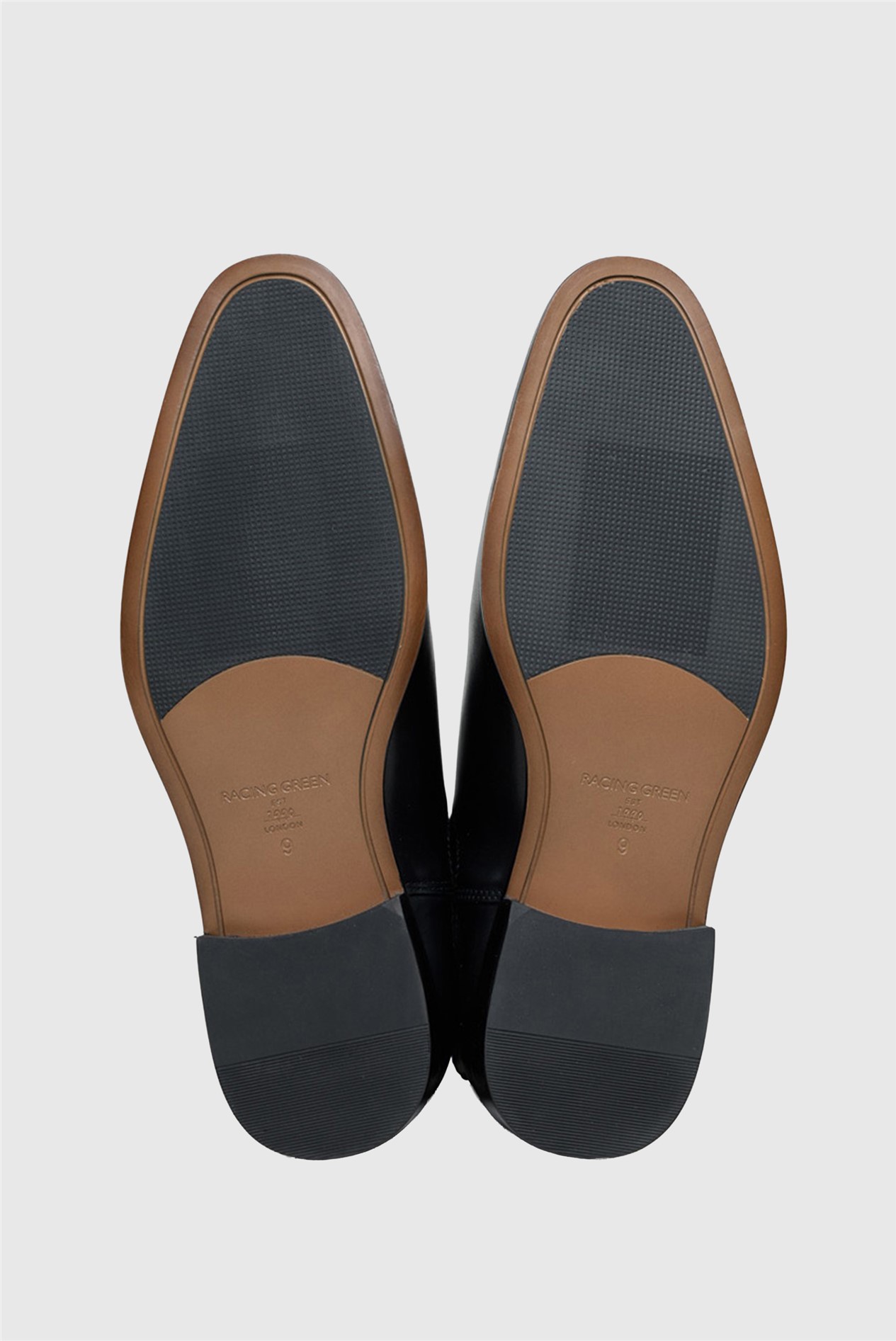 Racing Green Collins Brown Leather Chelsea Boots